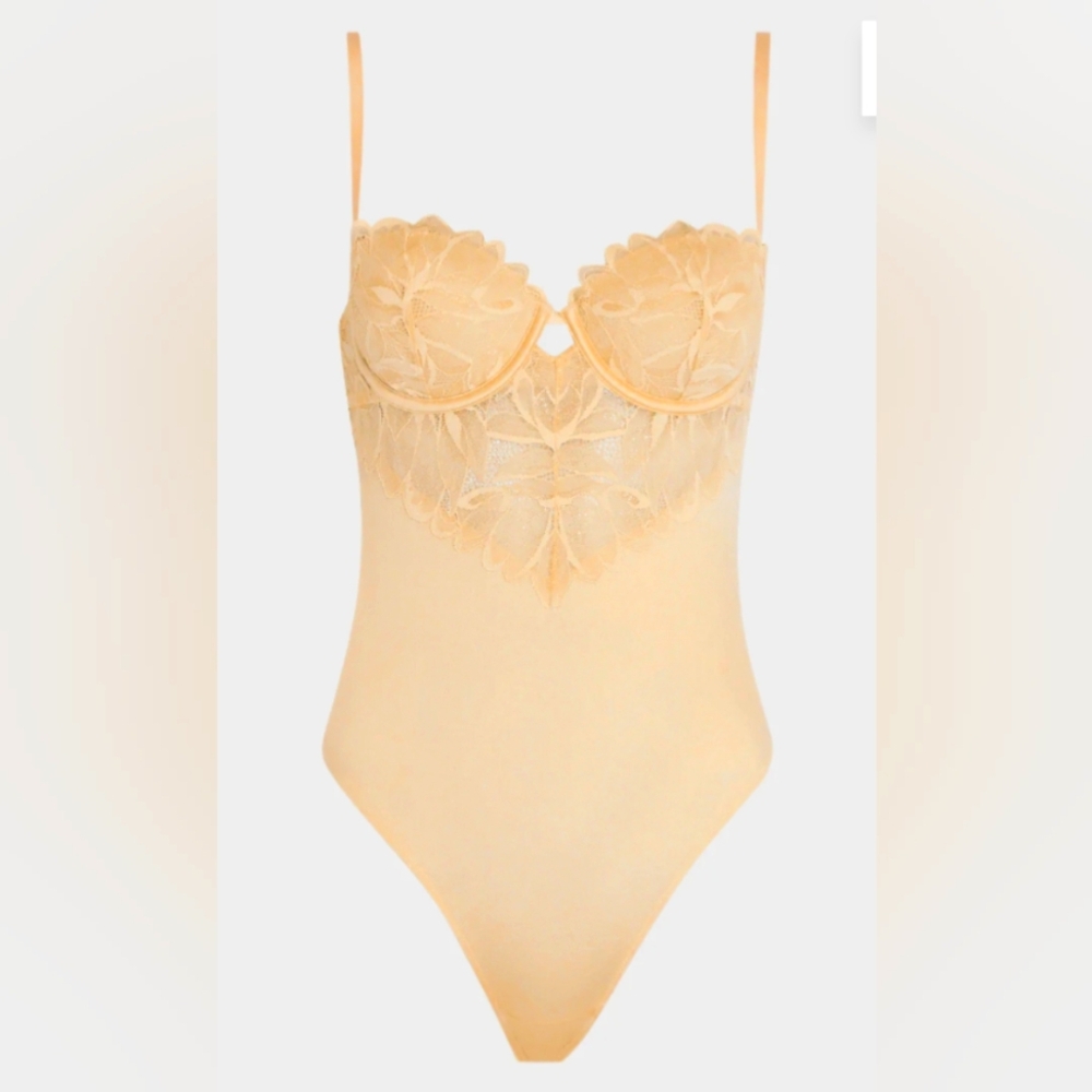 La Senza Strapless Lace Bodysuit (S)